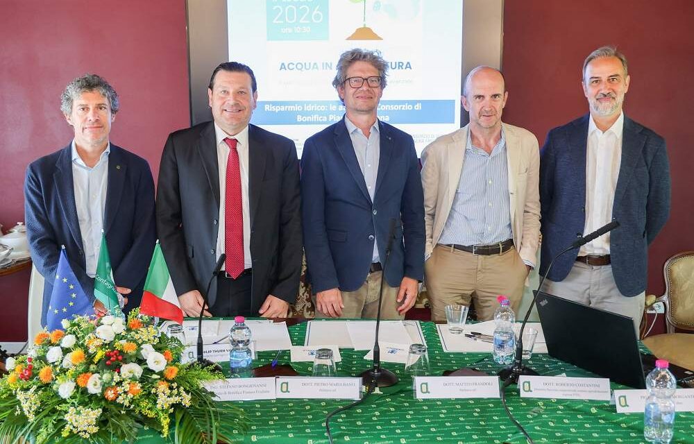 Confagricoltura Udine: acqua in agricoltura, tra carenza e necessità di innovazioni tecnologiche e genetiche