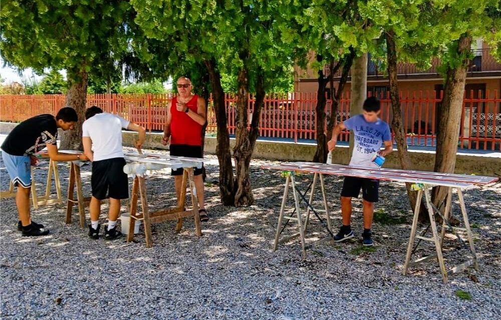 CORDIGNAMOCI ESTATE, IL SEGNO DEI GIOVANI RESTA NELLA SCUOLA DI PINIDELLO