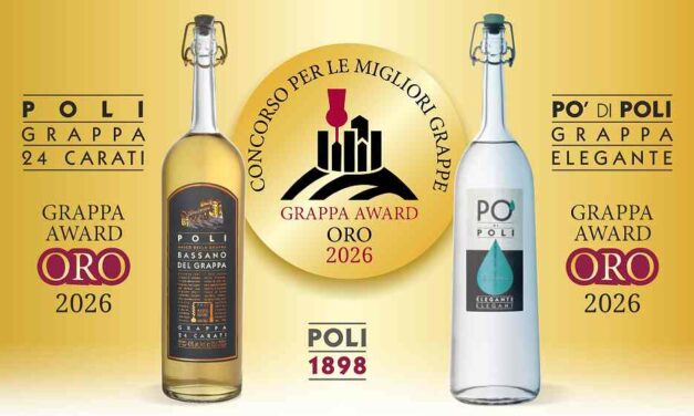 Poli Distillerie conquista due Medaglie d’Oro al Grappa Award 2026
