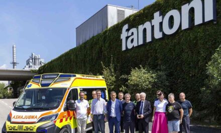 Fantoni e CrediFriuli insieme per la nuova ambulanza pediatrica destinata all’Ospedale di San Daniele del Friuli