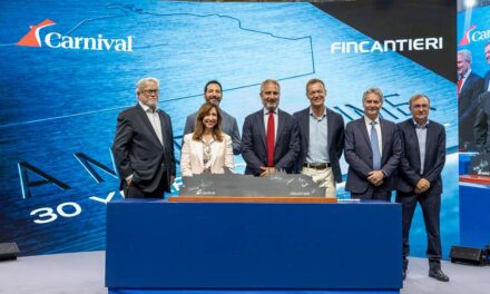 FINCANTIERI CELEBRA 30 ANNI DI PARTNERSHIP STRATEGICA CON CARNIVAL CORPORATION