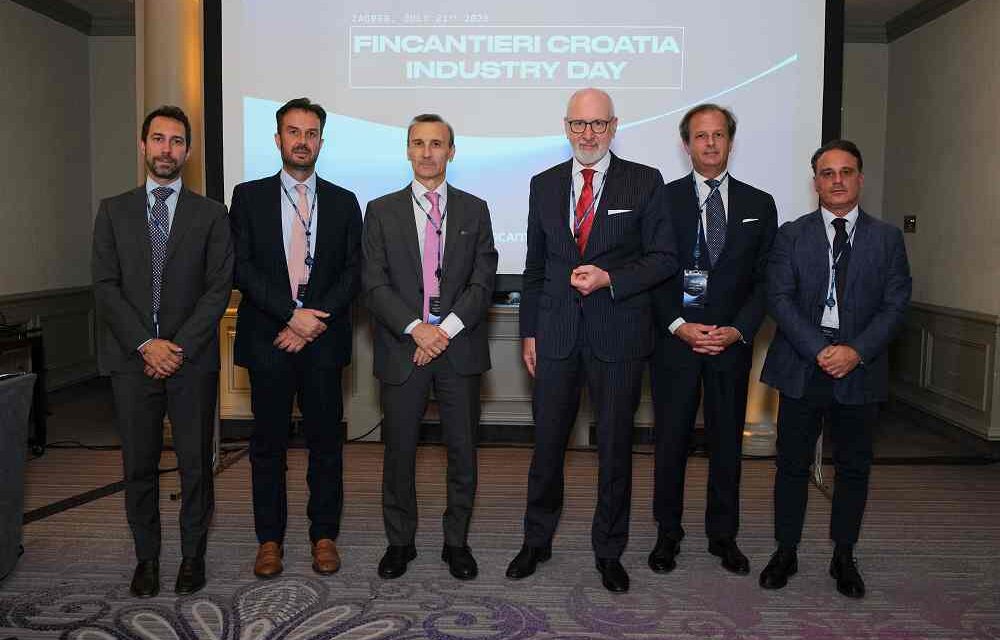 FINCANTIERI RAFFORZA LA COOPERAZIONE INDUSTRIALE IN CROAZIA ATTRAVERSO UN INDUSTRY DAY