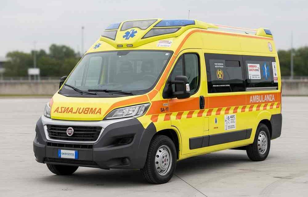 Un’ambulanza pediatrica per l’Associazione Due Pistoni, anche con il contributo di Folkest