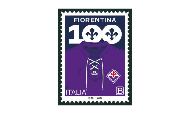 POSTE ITALIANE: PRESENTATO IL FRANCOBOLLO DEDICATO ALLA FIORENTINA NEL CENTENARIO DELLA FONDAZIONE