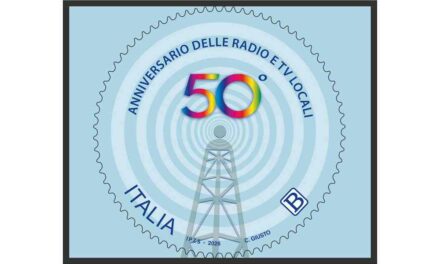 PRESENTATO IL FRANCOBOLLO DEDICATO AL 50° ANNIVERSARIO DELLE RADIO E TV LOCALI