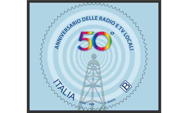 PRESENTATO IL FRANCOBOLLO DEDICATO AL 50° ANNIVERSARIO DELLE RADIO E TV LOCALI