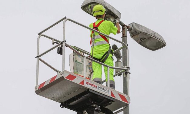 LAVORI ILLUMINAZIONE PUBBLICA: CALENDARIO INTERVENTI DA MERCOLEDÌ 19 A DOMENICA 23 AGOSTO