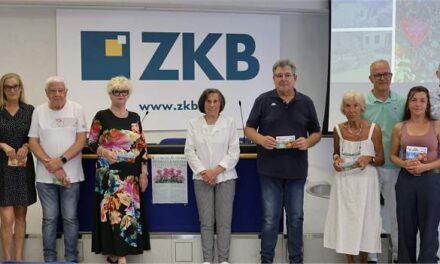 INFIORATA DI OPICINA 2026, PREMIATI PRESSO LA SALA DELLA BANCA ZKB A OPICINA I PRIMI TRE CLASSIFICATI DELLE 4 CATEGORIE IN GARA