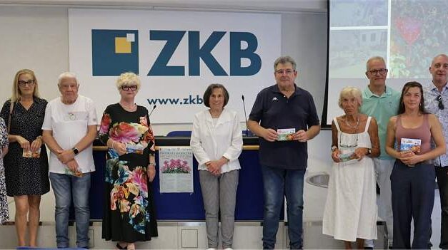 INFIORATA DI OPICINA 2026, PREMIATI PRESSO LA SALA DELLA BANCA ZKB A OPICINA I PRIMI TRE CLASSIFICATI DELLE 4 CATEGORIE IN GARA