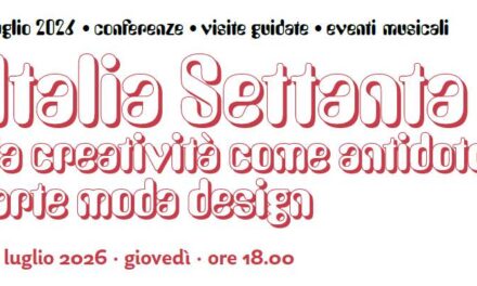 I protagonisti del design italiano e il design in Friuli Venezia Giulia negli anni Settanta in mostra a Palazzo Attems Petzenstein Gorizia