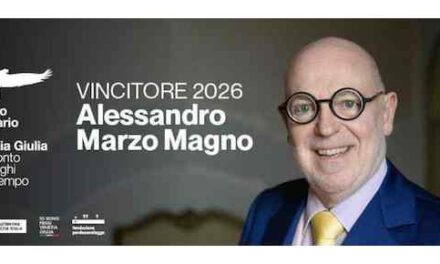 VA ALLO SCRITTORE ALESSANDRO MARZO MAGNO LA 7^ EDIZIONE DEL PREMIO LETTERARIO FRIULI VENEZIA GIULIA