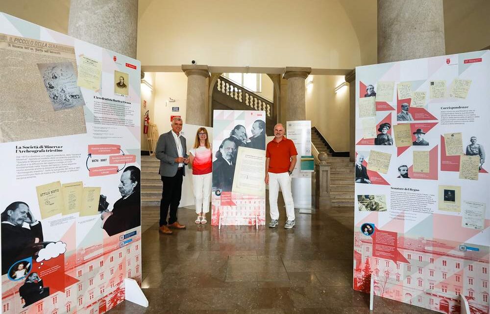 LA MOSTRA ITINERANTE “ATTILIO HORTIS. L’EMINENTE” APPRODA AL DIPARTIMENTO DI STUDI UMANISTICI