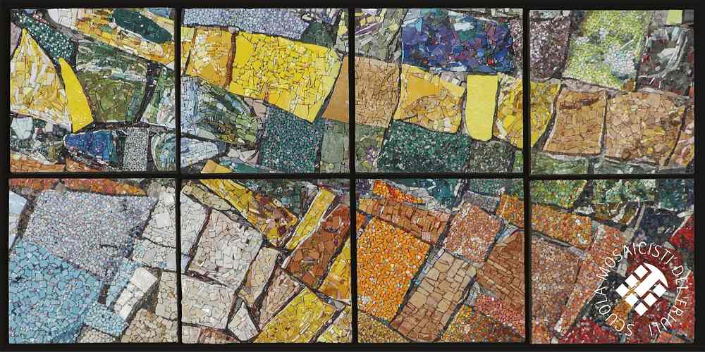 Mosaico&Mosaici: inaugura la mostra della Scuola Mosaicisti del Friuli