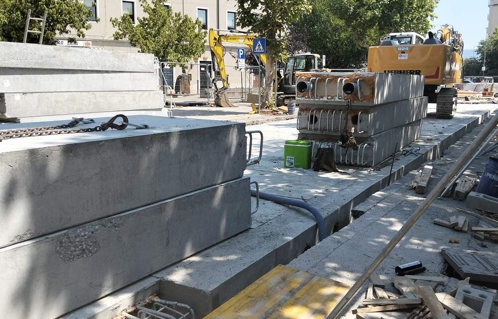 MUGGIA: CANTIERE FUGNAN, AVANZAMENTO DEI LAVORI