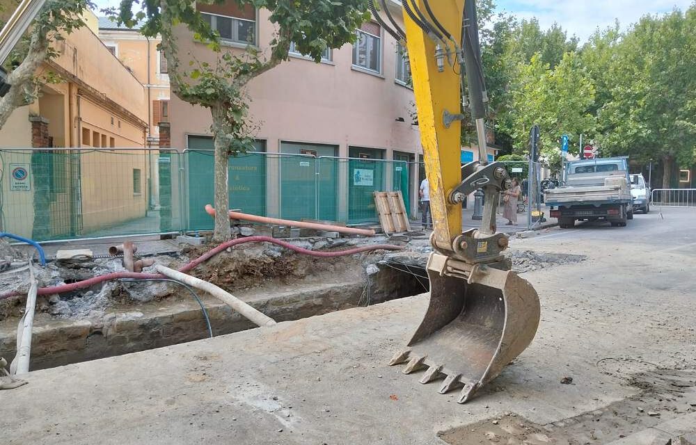 MUGGIA: FUGNAN, IL CANTIERE AVANZA SU VIA ROMA