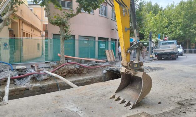 MUGGIA: FUGNAN, IL CANTIERE AVANZA SU VIA ROMA