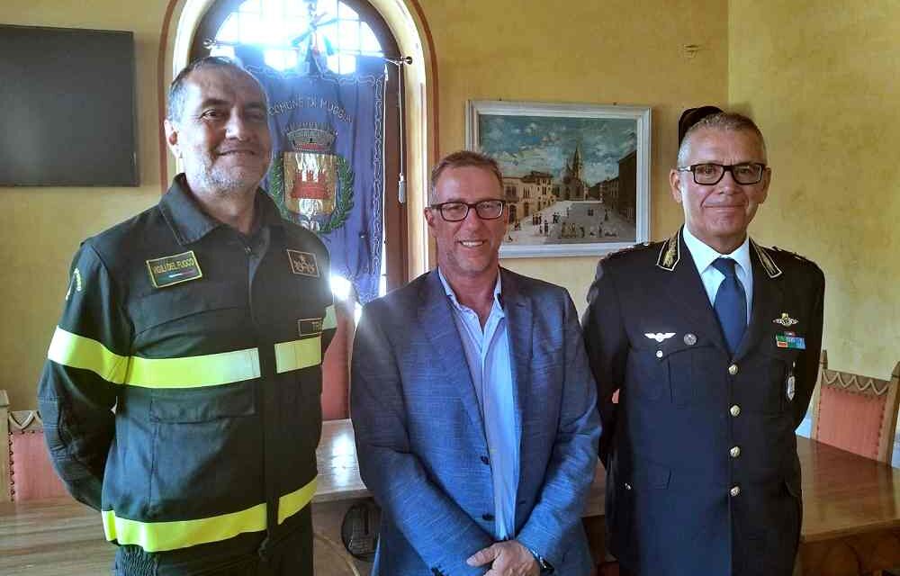 Il sindaco di Muggia ha incontrato il nuovo Comandante dei Vigili del Fuoco di Trieste, Antonio Del Gallo