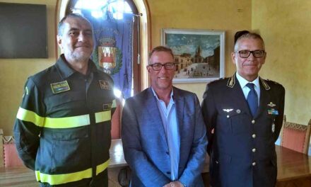 Il sindaco di Muggia ha incontrato il nuovo Comandante dei Vigili del Fuoco di Trieste, Antonio Del Gallo