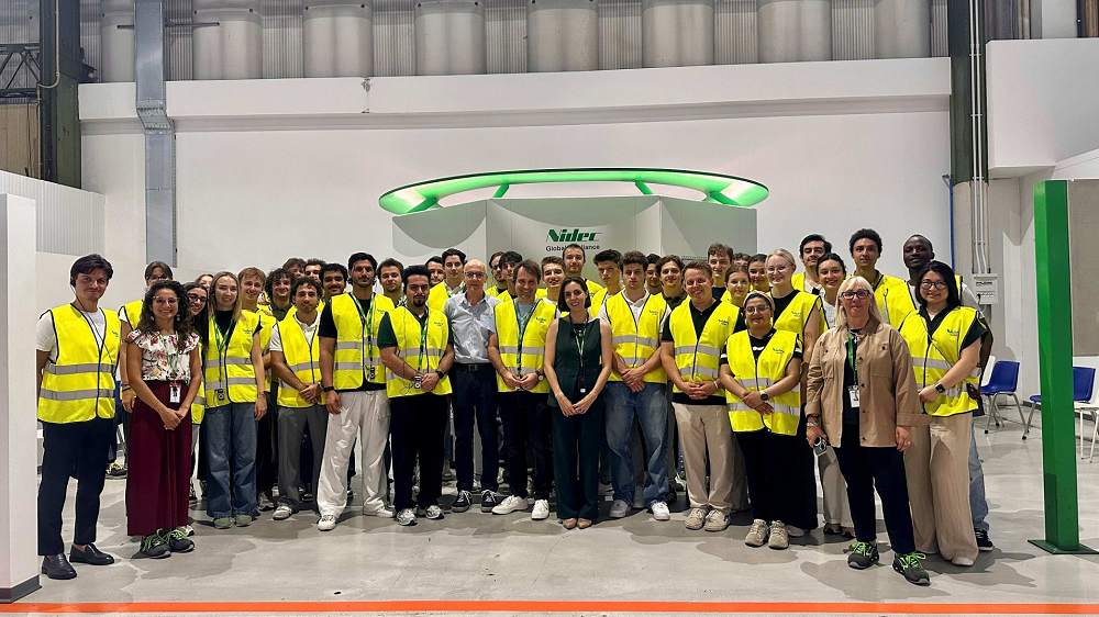 Nidec ACIM, porte aperte a 40 talenti internazionali della Summer School dell’Università di Udine, FH Joanneum e Jönköping per un focus sulla sostenibilità