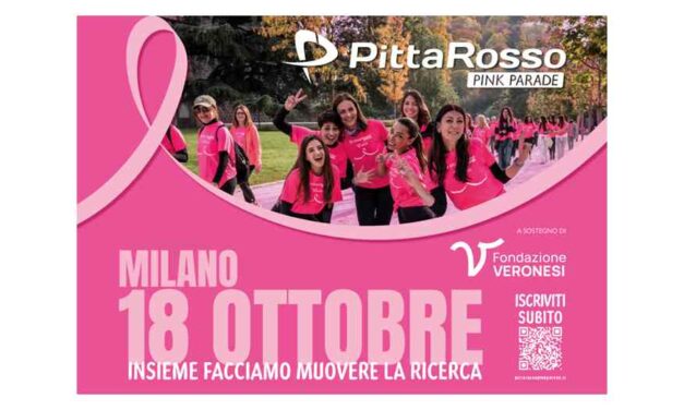 PITTAROSSO PINK PARADE 2026: DA 13 ANNI INSIEME PER LA RICERCA SUI TUMORI FEMMINILI