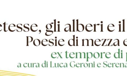 “LE POETESSE, GLI ALBERI, IL SOLE. POESIE DI MEZZA ESTATE”: VENERDÌ 10 LUGLIO DALLE 16:30 ALLE 18:30 EX TEMPORE DI POESIA ALLA BIBLIOTECA “STELIO MATTIONI”