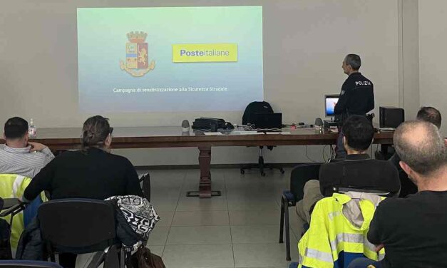 POSTE ITALIANE: A VICENZA UNA NUOVA TAPPA DI GUIDA SICURA, IL PROGETTO DEDICATO A CHI OGNI GIORNO LAVORA SULLE NOSTRE STRADE