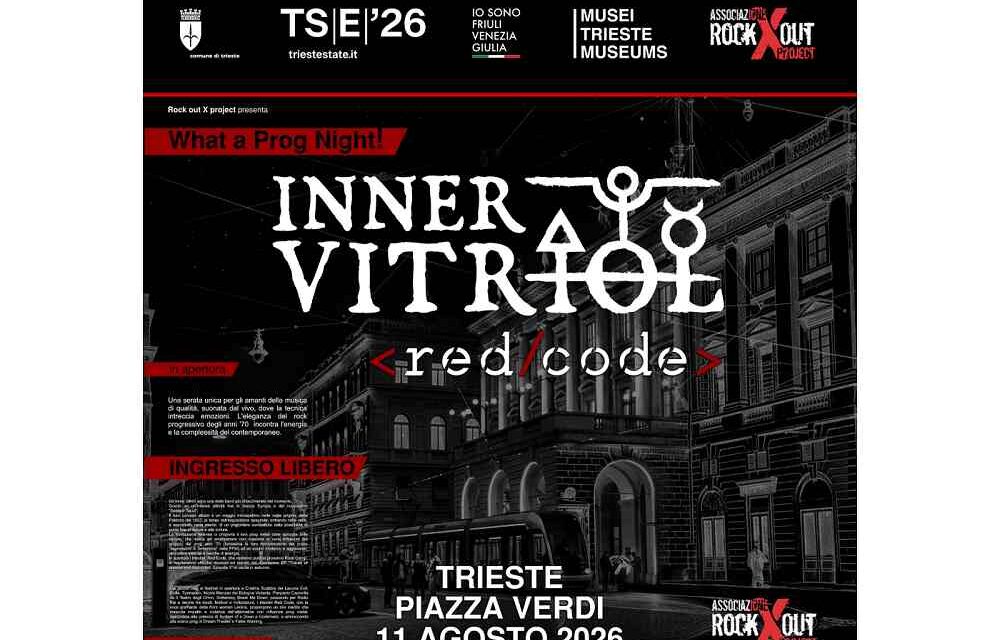 What a prog night! Inner Vitriol & Red Code dal vivo in piazza Verdi