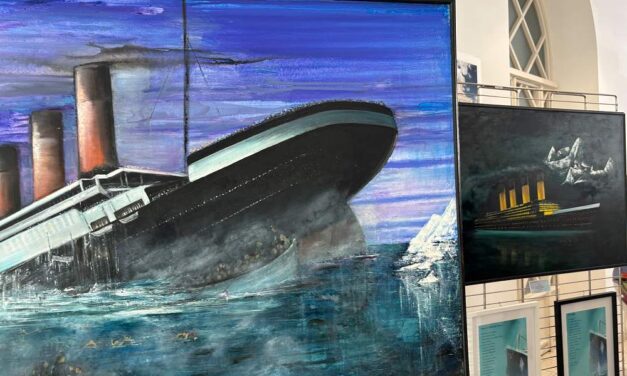 Al Municipio di Monfalcone inaugurata la mostra “Il Titanic” di Loredana Prodan e Mauro Munari