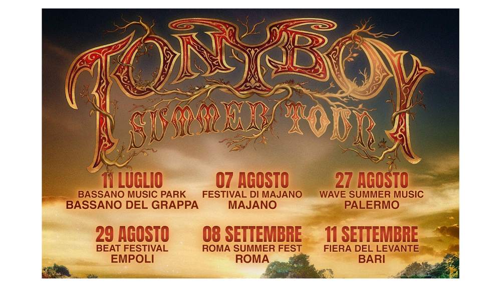 IL GOAT TONY BOY È PRONTO A PORTARE LA SUA ENERGIA ANCHE SUI PALCHI DEI PRINCIPALI FESTIVAL ITALIANI CON IL SUO SUMMER TOUR 2026