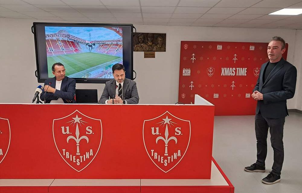 Triestina Calcio: Daniele Delli Carri presentato alla stampa