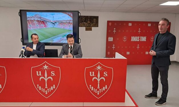 Triestina Calcio: Daniele Delli Carri presentato alla stampa