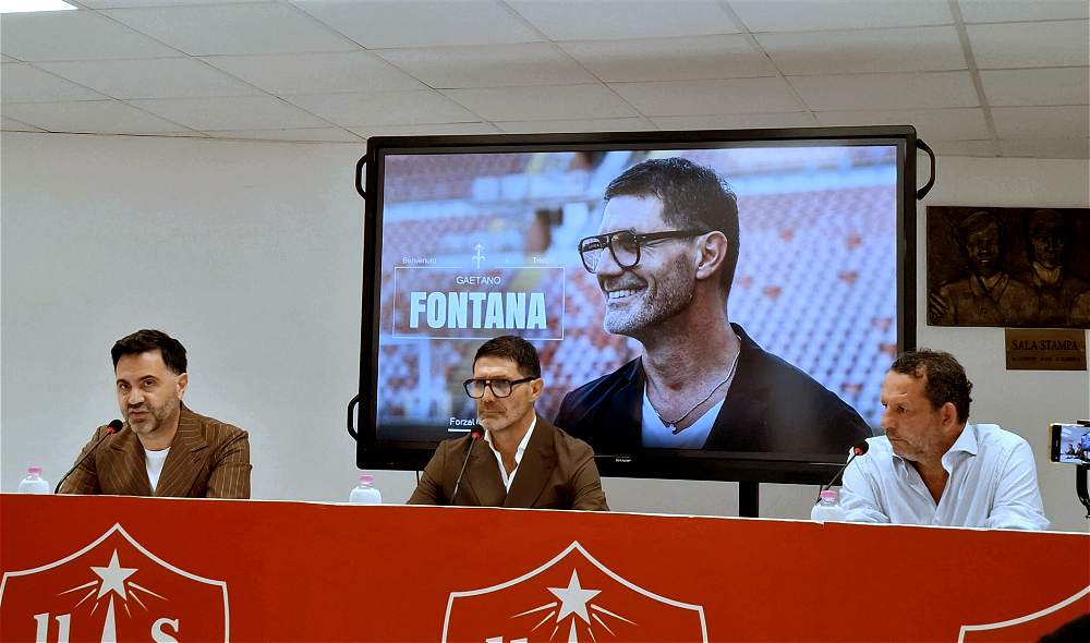 TRIESTINA CALCIO: PRESENTATO IL NUOVO ALLENATORE GAETANO FONTANA