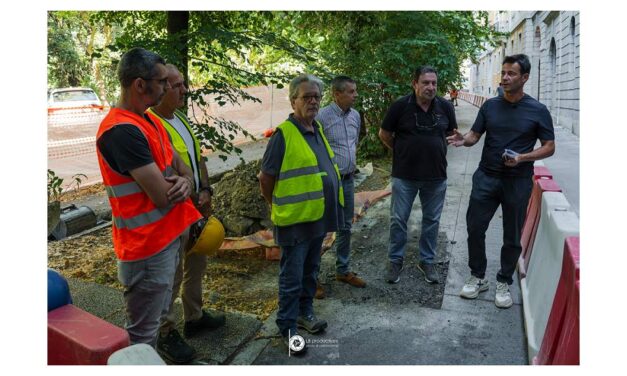 RIQUALIFICAZIONE STRAORDINARIA DI STRADE E MARCIAPIEDI DELLA ZONA BARCOLA-ROIANO: PRESENTAZIONE DEI LAVORI DEL CANTIERE