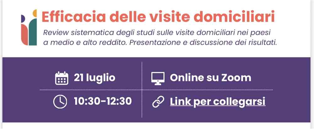 WEBINAR GRATUITO SULL’EFFICACIA DELLE VISITE DOMICILIARI ANCHE NELLA PREVENZIONE DELLA DEPRESSIONE E DEL SUICIDIO NEL PERIODO POSTNATALE