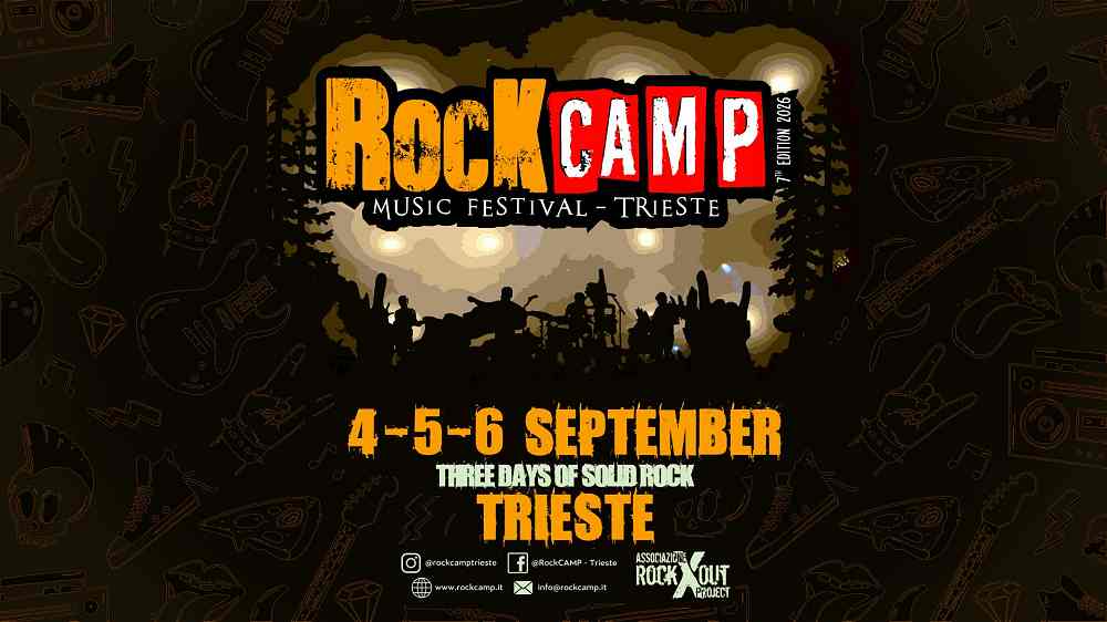 ROCK CAMP 2026: annunciati gli headliners ed il programma definitivo