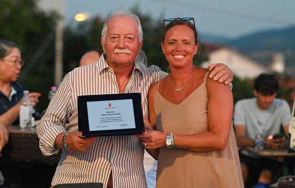 IL RICONOSCIMENTO DEL COMUNE DI TRIESTE ALL’ASD SAN LUIGI CALCIO PER IL SUO 75° ANNIVERSARIO