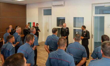 Il Generale Vitagliano in visita al Comando Provinciale Carabinieri di Trieste