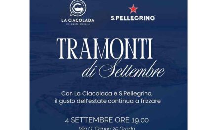 A La Ciacolada l’estate continua a frizzare con l’evento “Tramonti di settembre – Il gusto dell’estate continua”