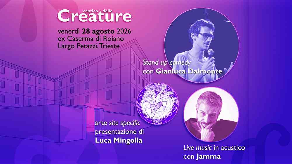 CREATURE: riapre il giardino dell’ex caserma di Roiano