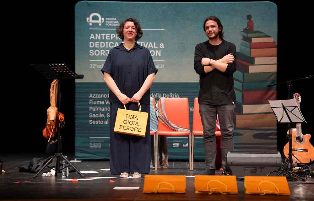 “UNA GIOIA FEROCE”, GIOVEDÌ 27 AGOSTO A BAGNARIA ARSA LA LETTURA SCENICA DAL ROMANZO DI SORJ CHALANDON