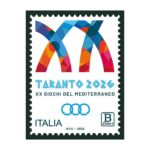 FILATELIA: PRESENTATO IL FRANCOBOLLO CELEBRATIVO DEI XX GIOCHI DEL MEDITERRANEO (TARANTO 2026)