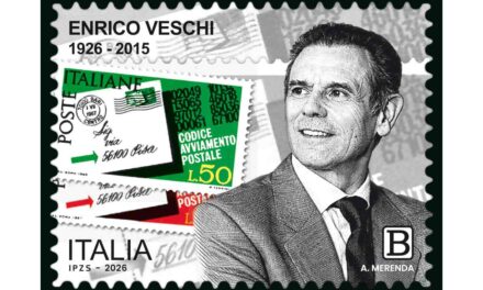 FILATELIA: PRESENTATO IL FRANCOBOLLO DEDICATO A ENRICO VESCHI