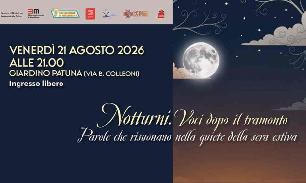 Notturni. voci dopo il tramonto: una serata di letture sotto le stelle al Giardino Patuna di Monfalcone