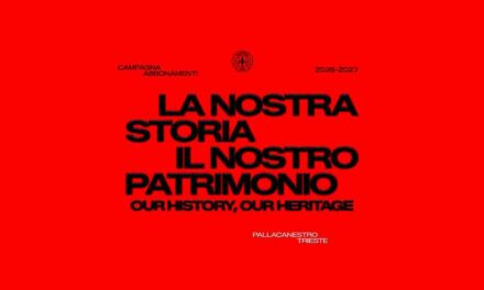 AL VIA LA CAMPAGNA ABBONAMENTI DELLA PALLACANESTRO TRIESTE: “LA NOSTRA STORIA, IL NOSTRO PATRIMONIO”