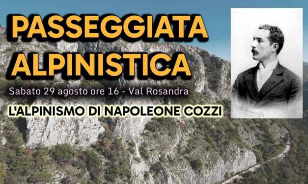 Ritorna la “Passeggiata Alpinistica” in Val Rosandra, la camminata che racconta l’alpinismo “classico” e la storia di Napoleone Cozzi a 110 anni dalla morte