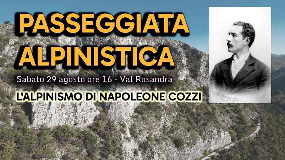 Ritorna la “Passeggiata Alpinistica” in Val Rosandra, la camminata che racconta l’alpinismo “classico” e la storia di Napoleone Cozzi a 110 anni dalla morte