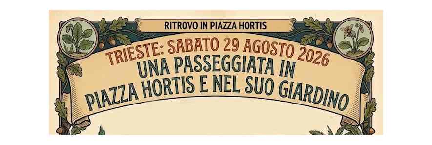 Alla scoperta dei Giganti Verdi: sabato 29 agosto in Piazza Hortis una passeggiata tra alberi secolari e storia