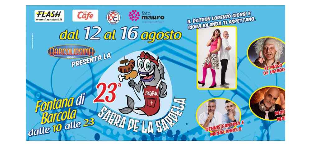 RITORNA DOPO SETTE ANNI LA SAGRA DE LA SARDELA