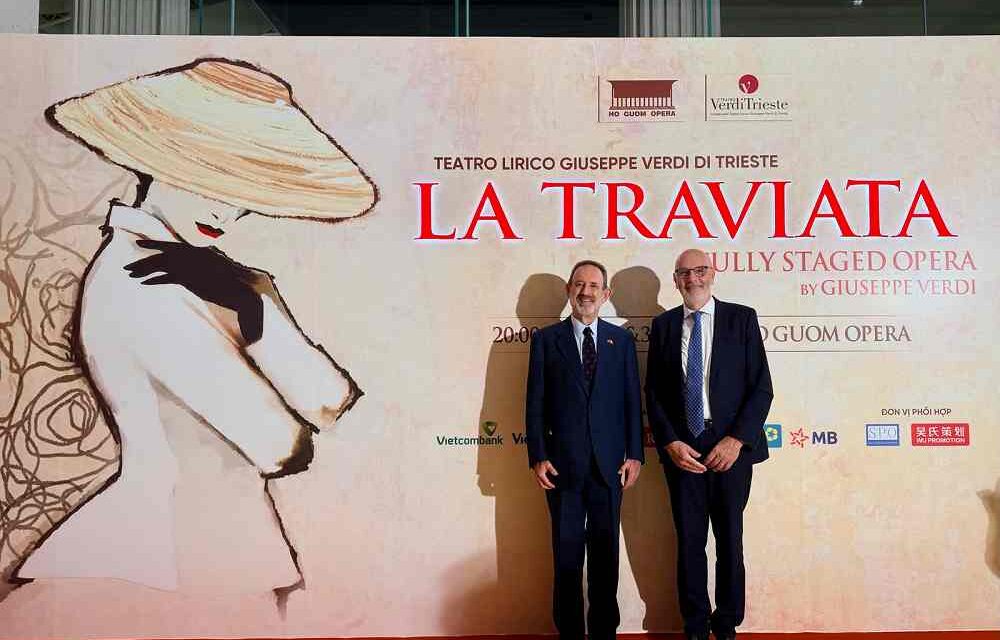 TEATRO VERDI TRIESTE: grande successo per la TRAVIATA in VIETNAM