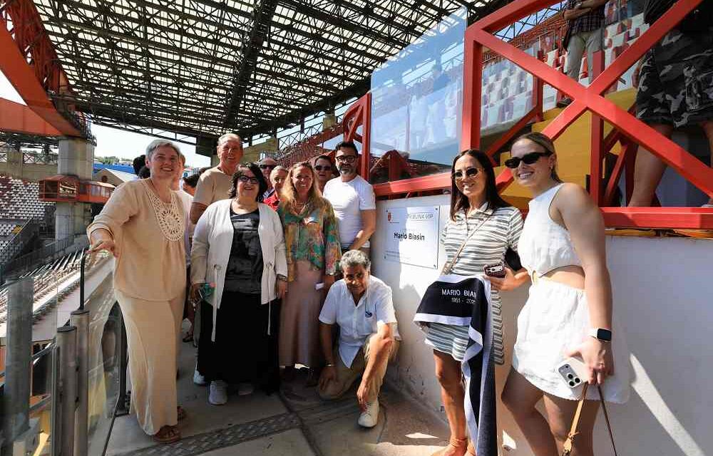 STADIO “NEREO ROCCO”: INTITOLATA A MARIO BIASIN LA TRIBUNA VIP